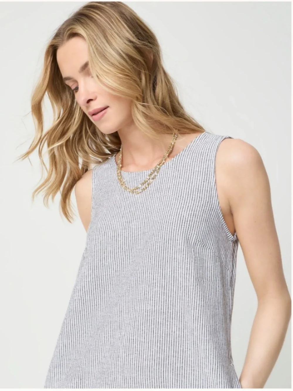 J Crew Dress 6 Linen White